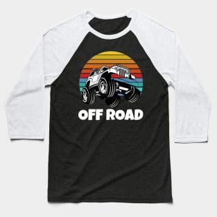 Vintage Jeep Lover Baseball T-Shirt